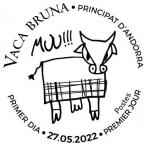 cachet vache brune © Philandorre